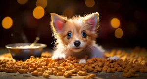 Advantages of using extruded food for puppies and kittens