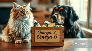 The effect of omega-3 and omega-6 on the health of the skin and hair of dogs and cats