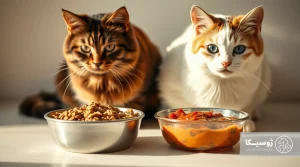 The difference between dry and wet food for cats
