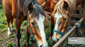 What foods are suitable for diabetic horses?