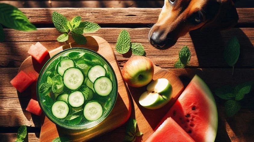 نوشیدنی‌های سالم و خنک برای سگ‌ها